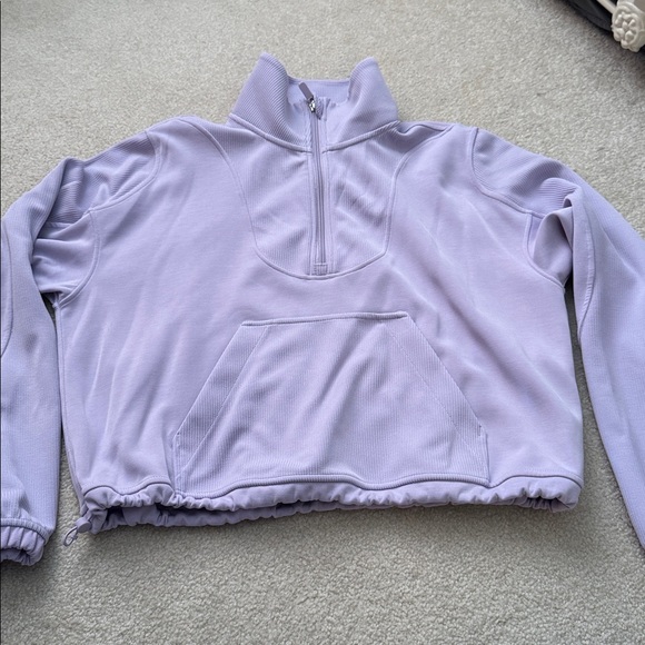 Lululemon lilac softstreme Quarter-Zip Pullover - Picture 1 of 6